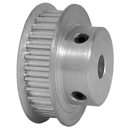 B&B Manufacturing 32-3M06-6FA3, Timing Pulley, Aluminum, Clear Anodized,  32-3M06-6FA3